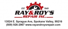 Ray & Roy`s Repair inc.