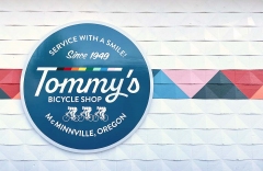 tommy's bicycle shop