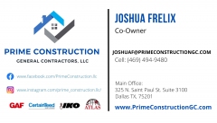 Prime Construction and General Contractors